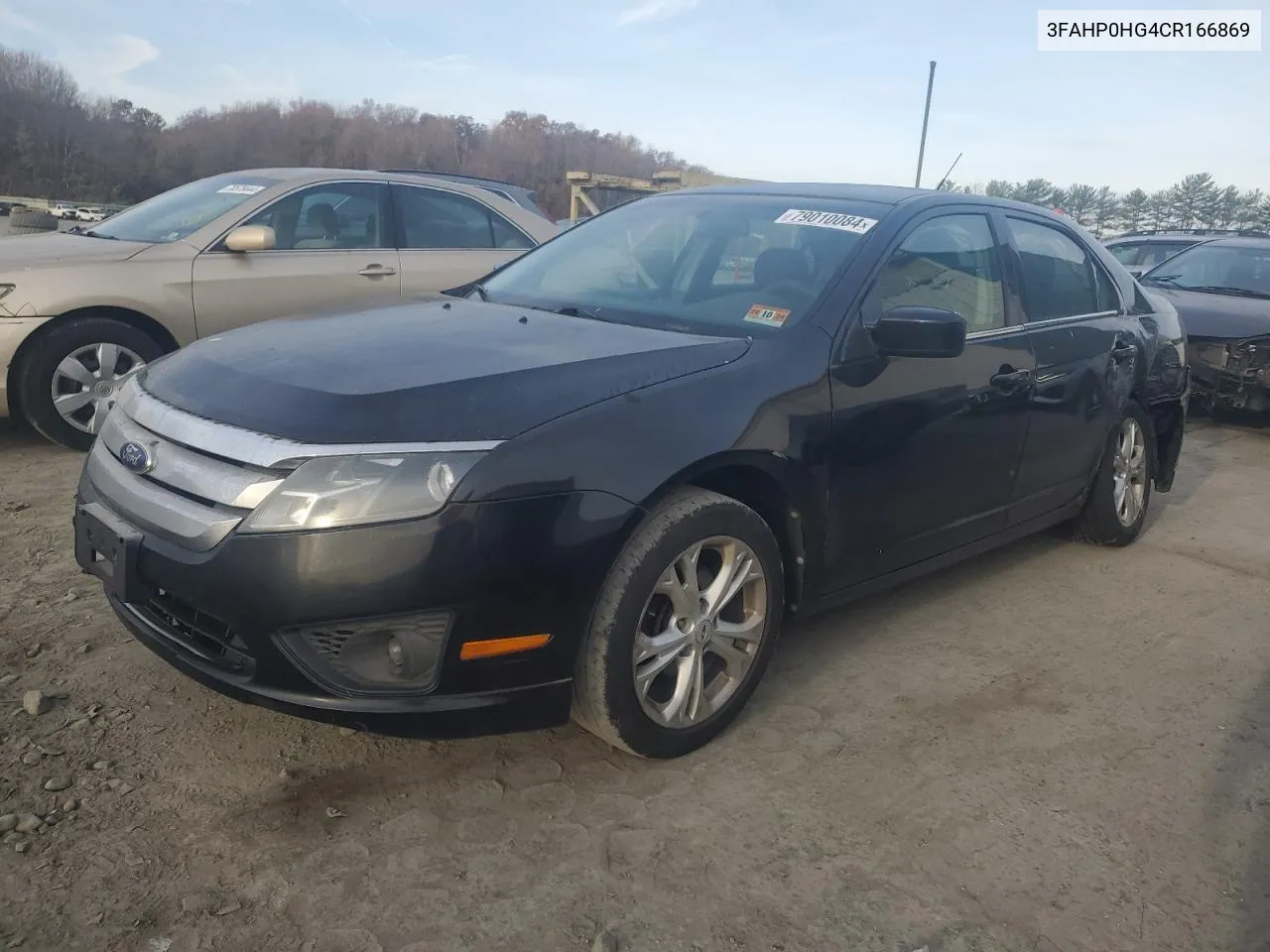 2012 Ford Fusion Se VIN: 3FAHP0HG4CR166869 Lot: 79010084