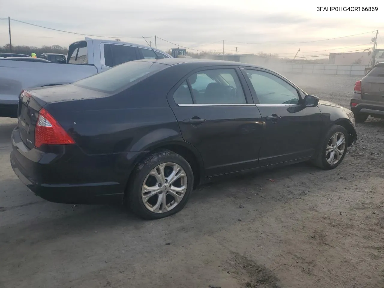 2012 Ford Fusion Se VIN: 3FAHP0HG4CR166869 Lot: 79010084