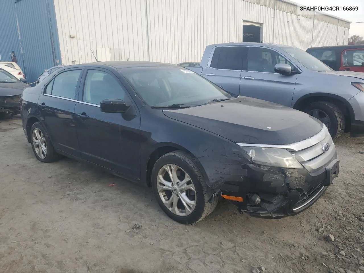 2012 Ford Fusion Se VIN: 3FAHP0HG4CR166869 Lot: 79010084