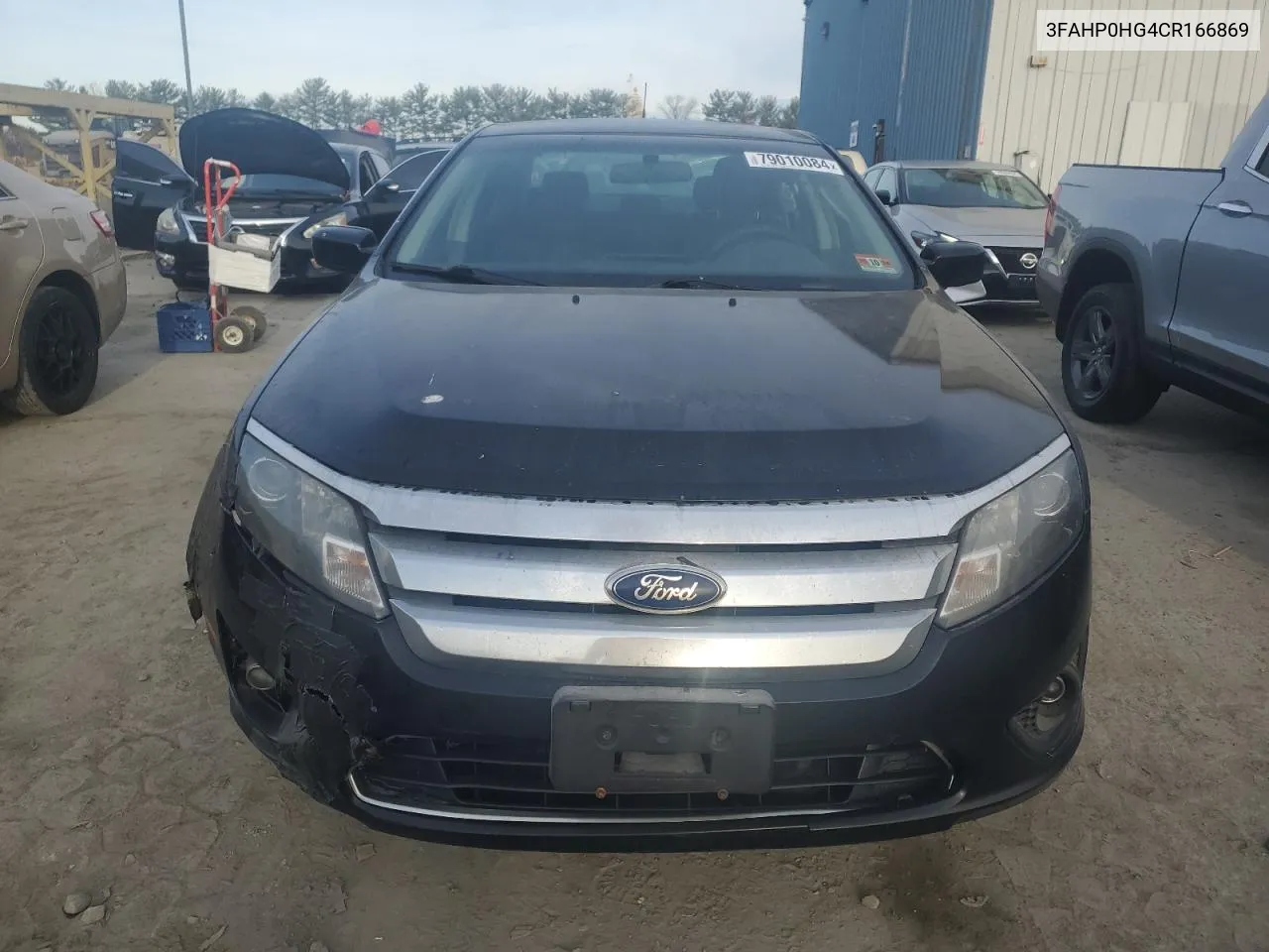 2012 Ford Fusion Se VIN: 3FAHP0HG4CR166869 Lot: 79010084