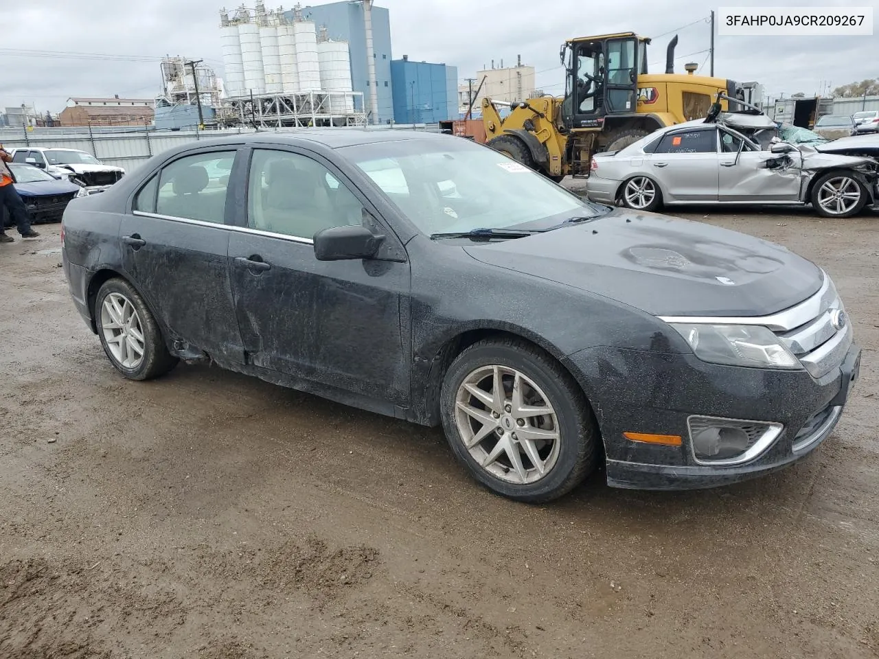 2012 Ford Fusion Sel VIN: 3FAHP0JA9CR209267 Lot: 79056264