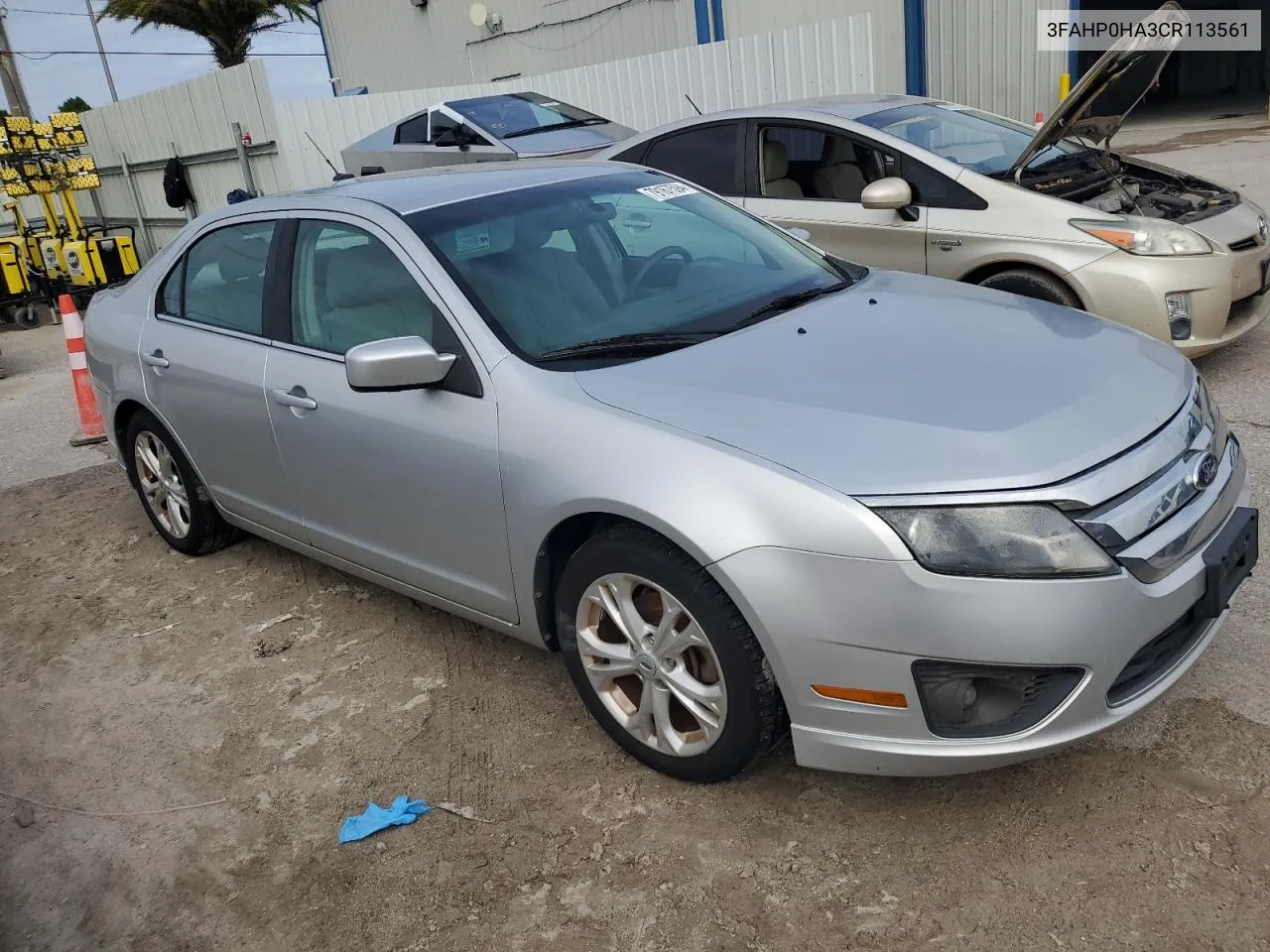 2012 Ford Fusion Se VIN: 3FAHP0HA3CR113561 Lot: 79167594