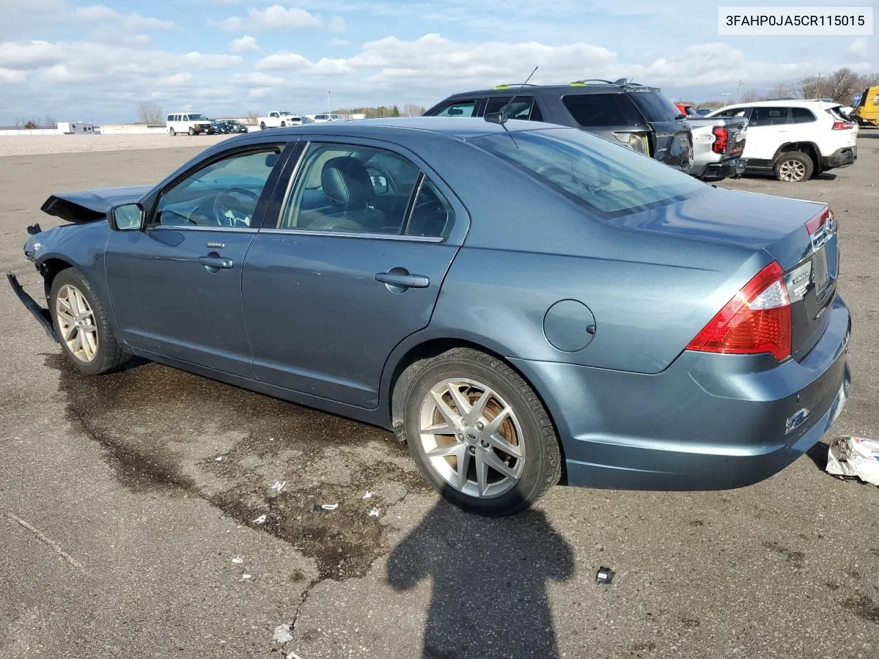 2012 Ford Fusion Sel VIN: 3FAHP0JA5CR115015 Lot: 79254144