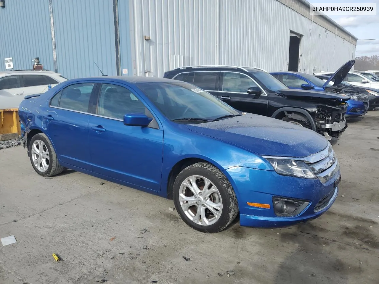 2012 Ford Fusion Se VIN: 3FAHP0HA9CR250939 Lot: 79254324