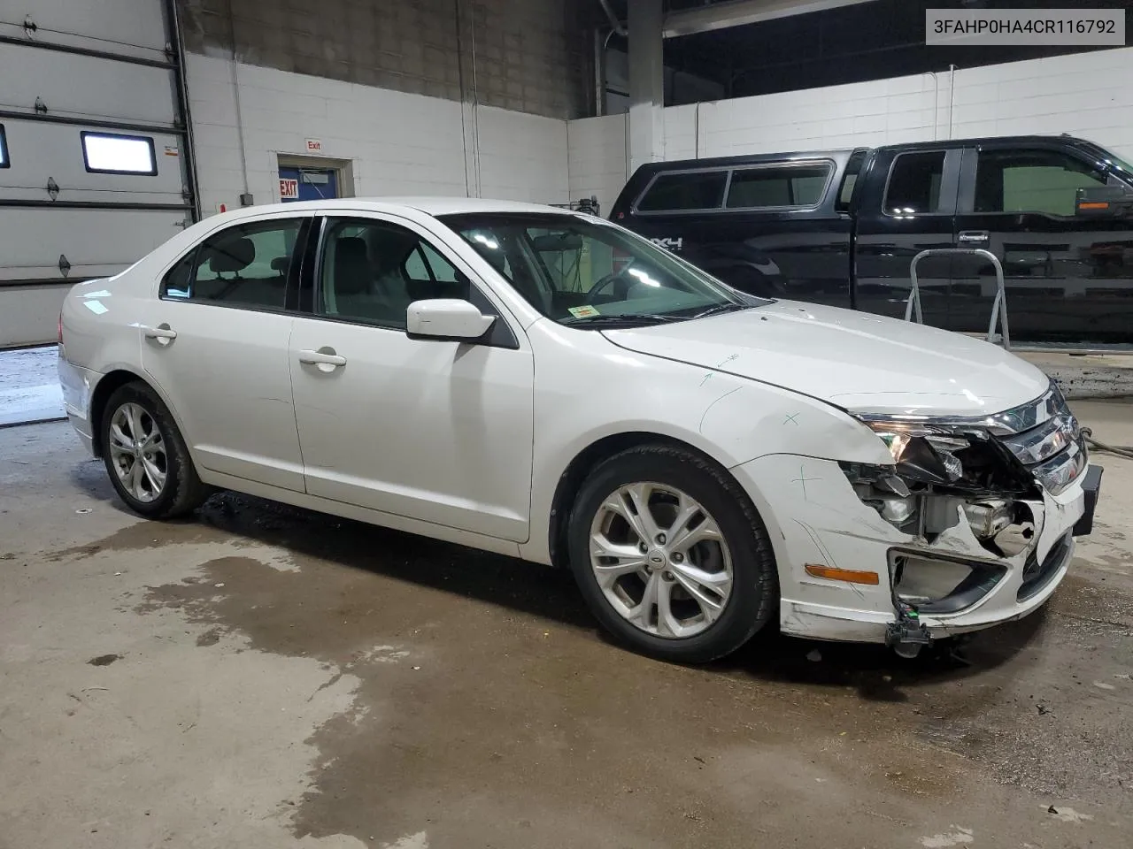 2012 Ford Fusion Se VIN: 3FAHP0HA4CR116792 Lot: 79260644