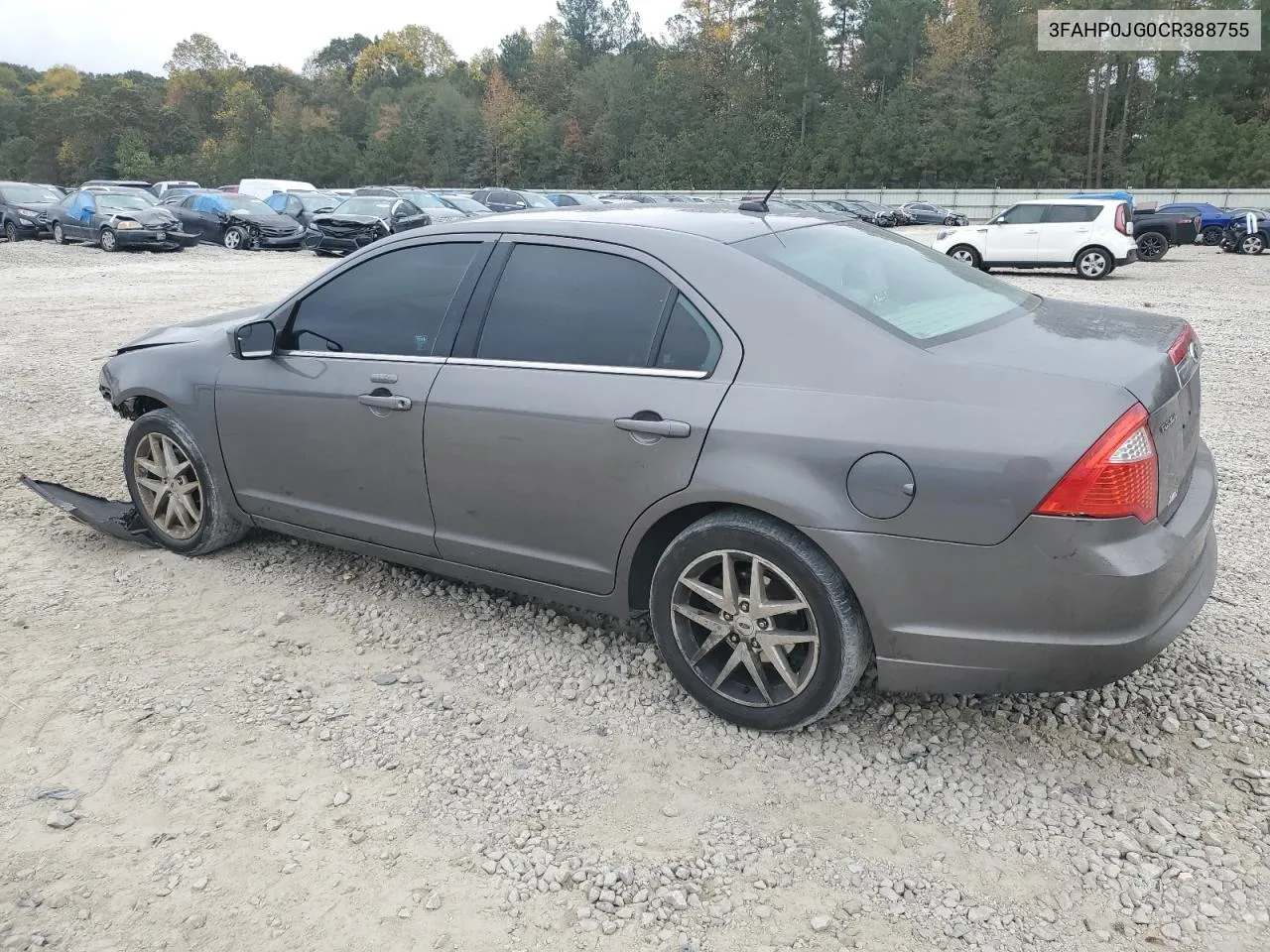 2012 Ford Fusion Sel VIN: 3FAHP0JG0CR388755 Lot: 79485184