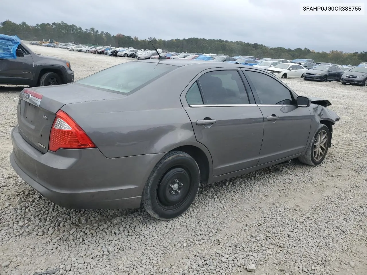 2012 Ford Fusion Sel VIN: 3FAHP0JG0CR388755 Lot: 79485184