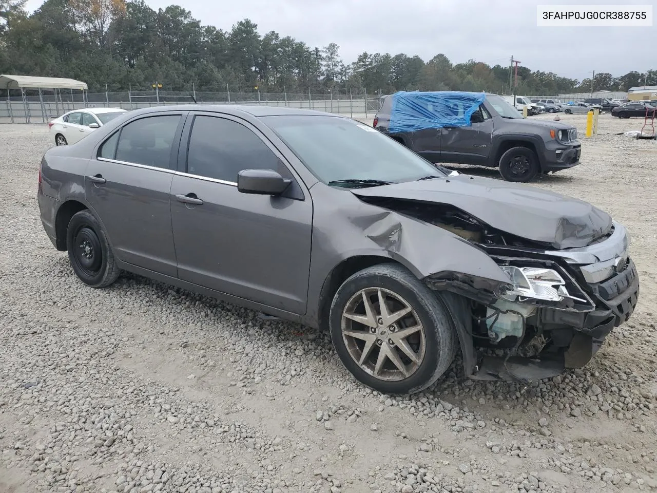 2012 Ford Fusion Sel VIN: 3FAHP0JG0CR388755 Lot: 79485184