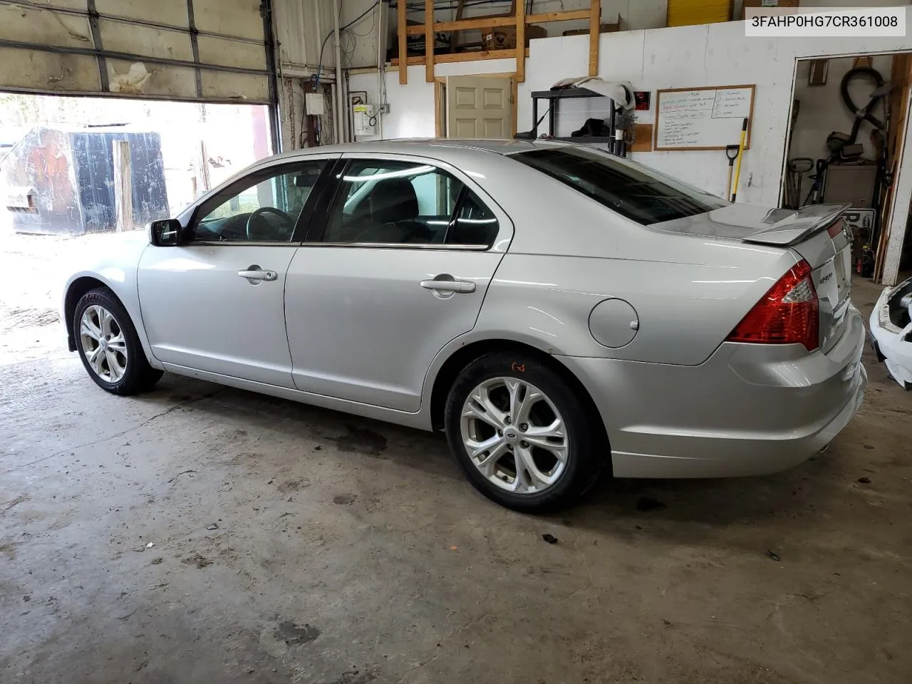 2012 Ford Fusion Se VIN: 3FAHP0HG7CR361008 Lot: 79576874