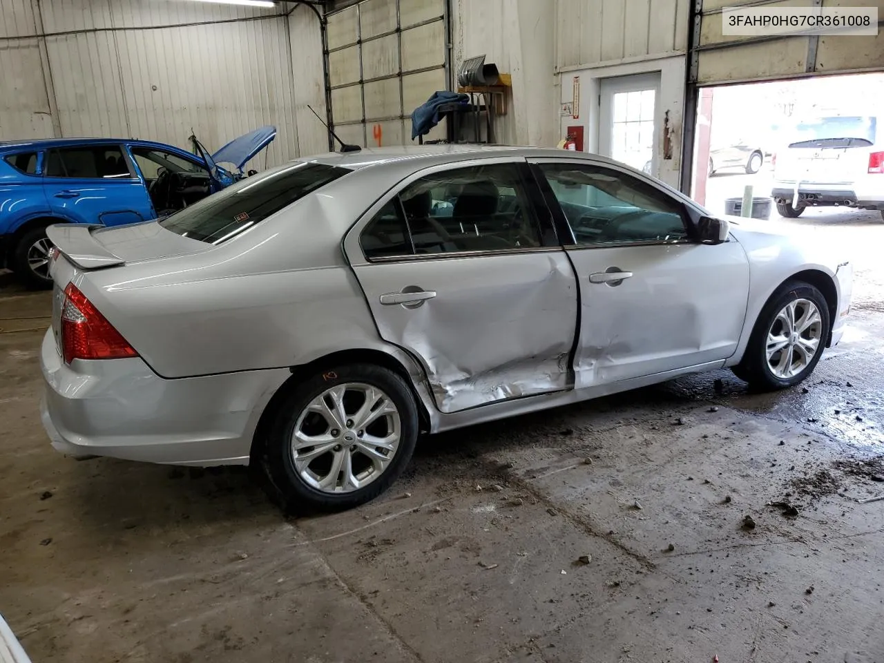 2012 Ford Fusion Se VIN: 3FAHP0HG7CR361008 Lot: 79576874