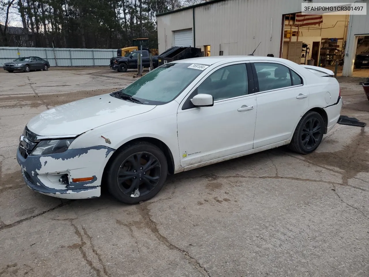 2012 Ford Fusion Se VIN: 3FAHP0HG1CR301497 Lot: 79691084