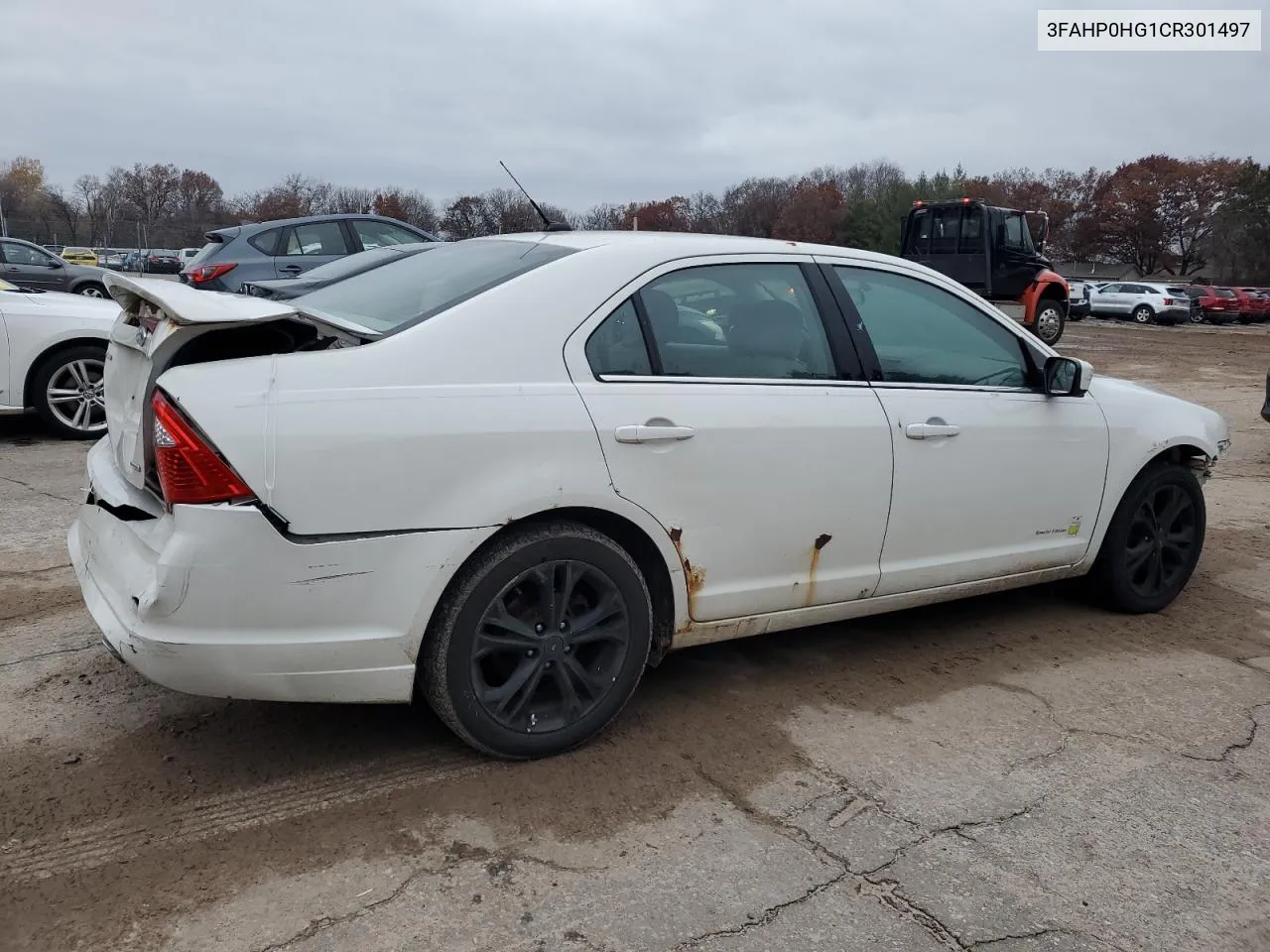 2012 Ford Fusion Se VIN: 3FAHP0HG1CR301497 Lot: 79691084