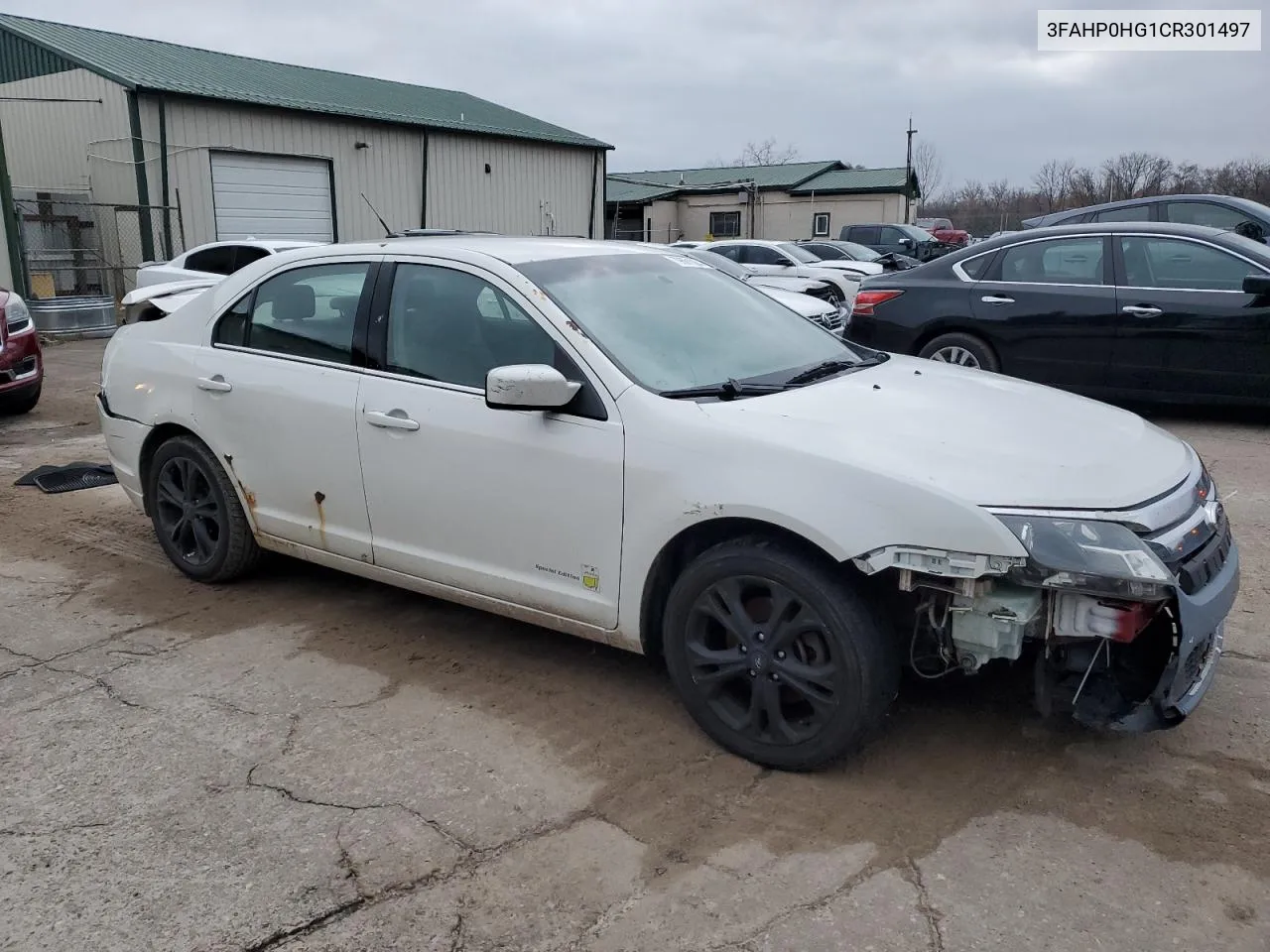 2012 Ford Fusion Se VIN: 3FAHP0HG1CR301497 Lot: 79691084