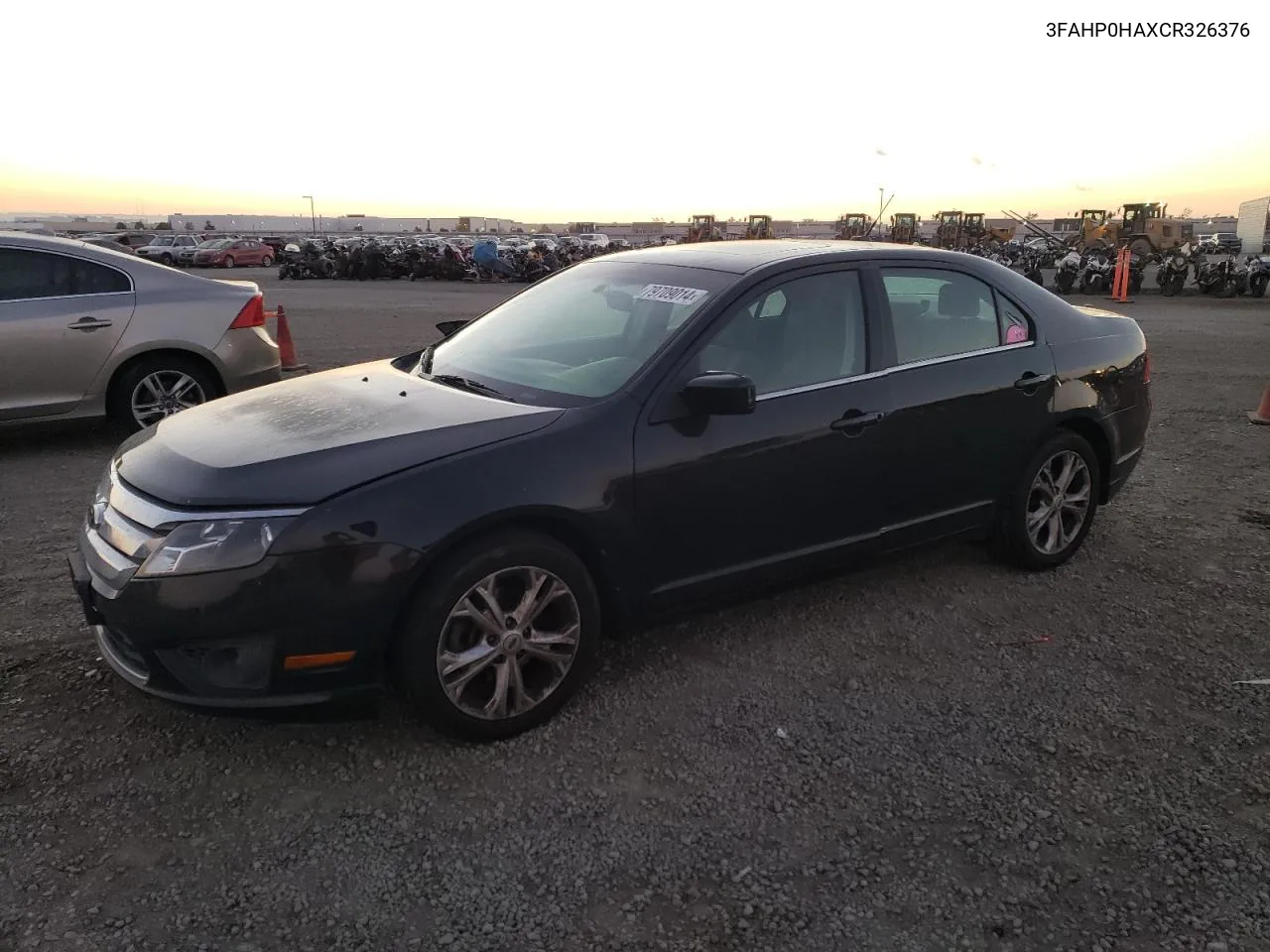 2012 Ford Fusion Se VIN: 3FAHP0HAXCR326376 Lot: 79709014