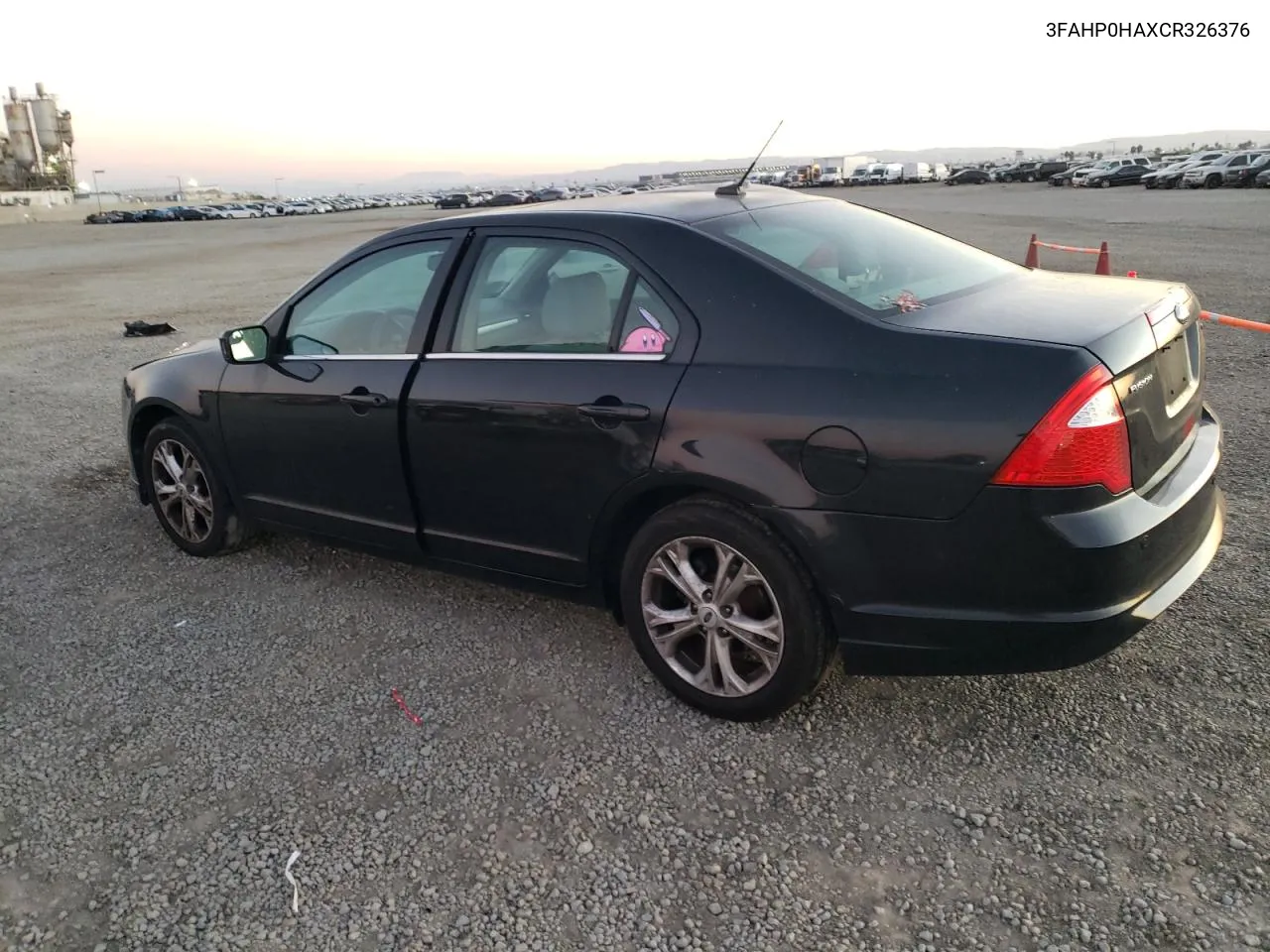 2012 Ford Fusion Se VIN: 3FAHP0HAXCR326376 Lot: 79709014