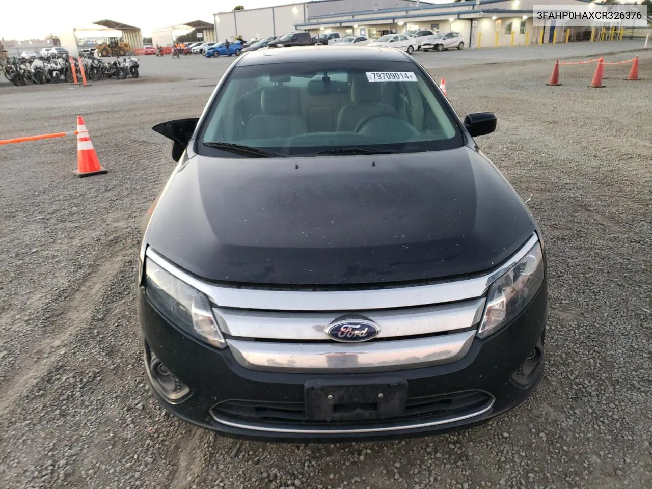 2012 Ford Fusion Se VIN: 3FAHP0HAXCR326376 Lot: 79709014