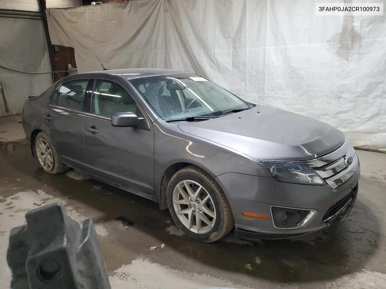 2012 Ford Fusion Sel VIN: 3FAHP0JA2CR100973 Lot: 79724354