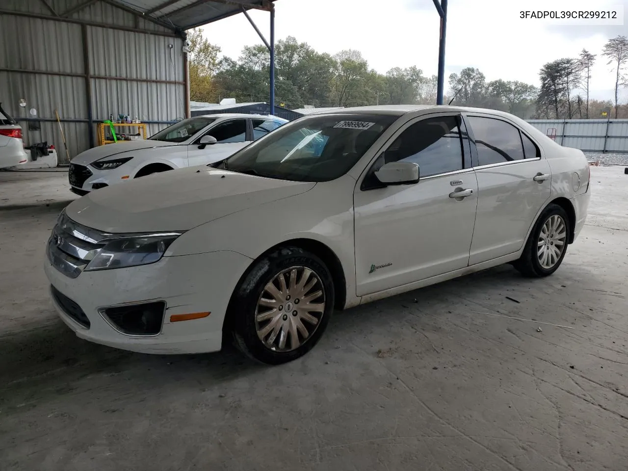 2012 Ford Fusion Hybrid VIN: 3FADP0L39CR299212 Lot: 79969954