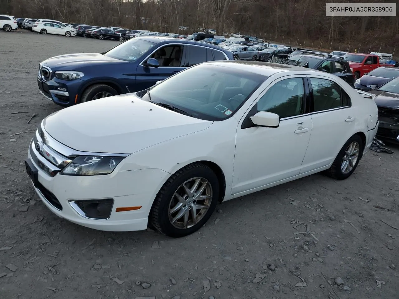 2012 Ford Fusion Sel VIN: 3FAHP0JA5CR358906 Lot: 80091814