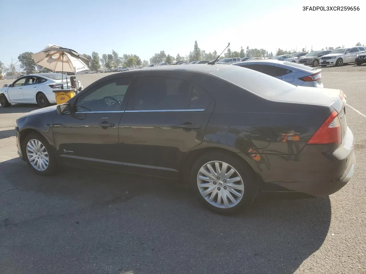 2012 Ford Fusion Hybrid VIN: 3FADP0L3XCR259656 Lot: 80164094