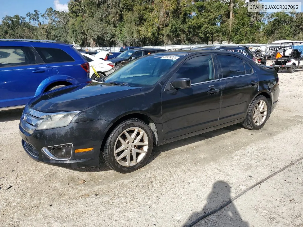 2012 Ford Fusion Sel VIN: 3FAHP0JAXCR337095 Lot: 80439724