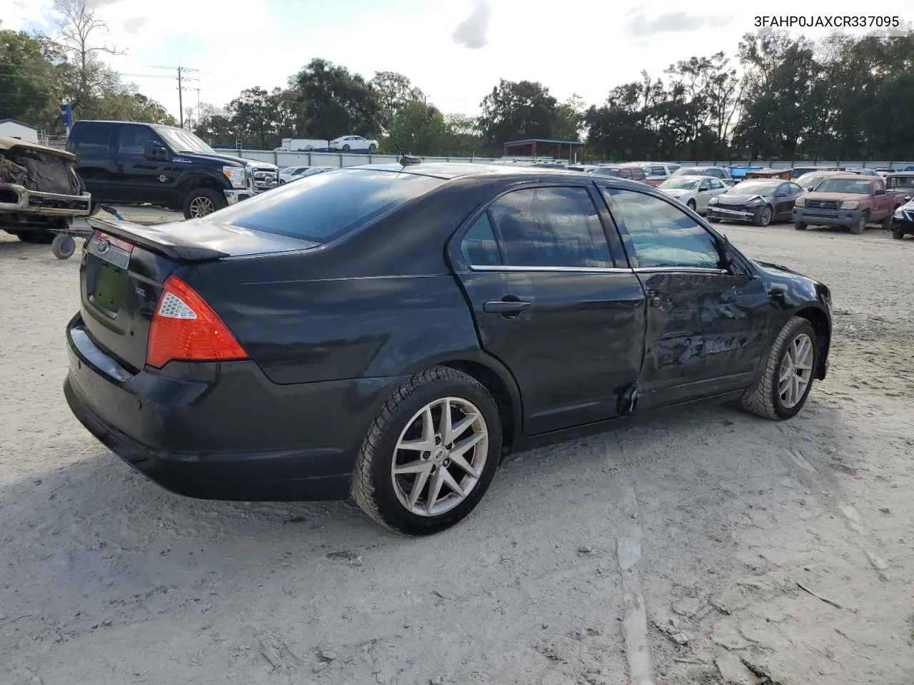 2012 Ford Fusion Sel VIN: 3FAHP0JAXCR337095 Lot: 80439724