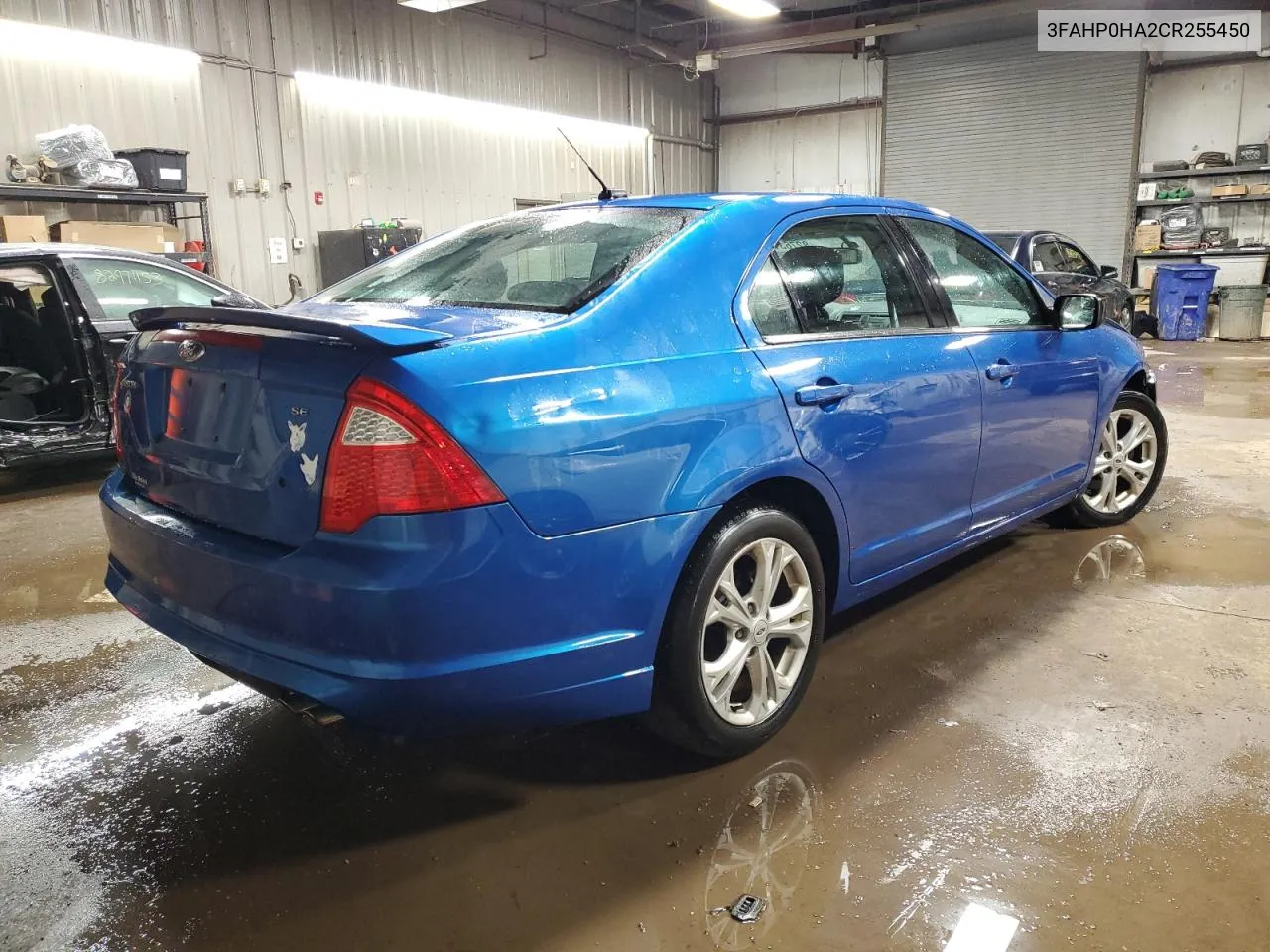 2012 Ford Fusion Se VIN: 3FAHP0HA2CR255450 Lot: 82763173