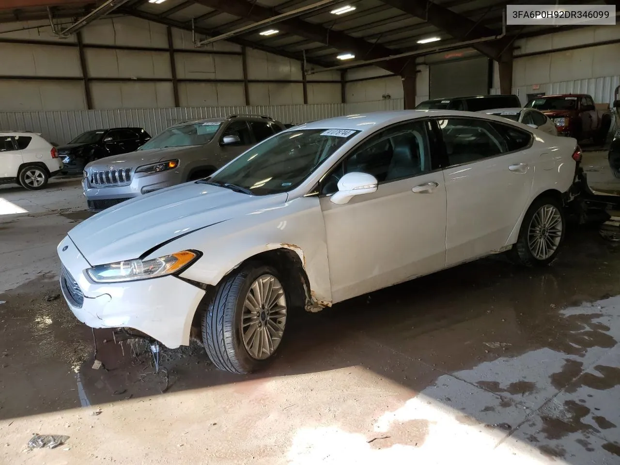 2013 Ford Fusion Se VIN: 3FA6P0H92DR346099 Lot: 41078744