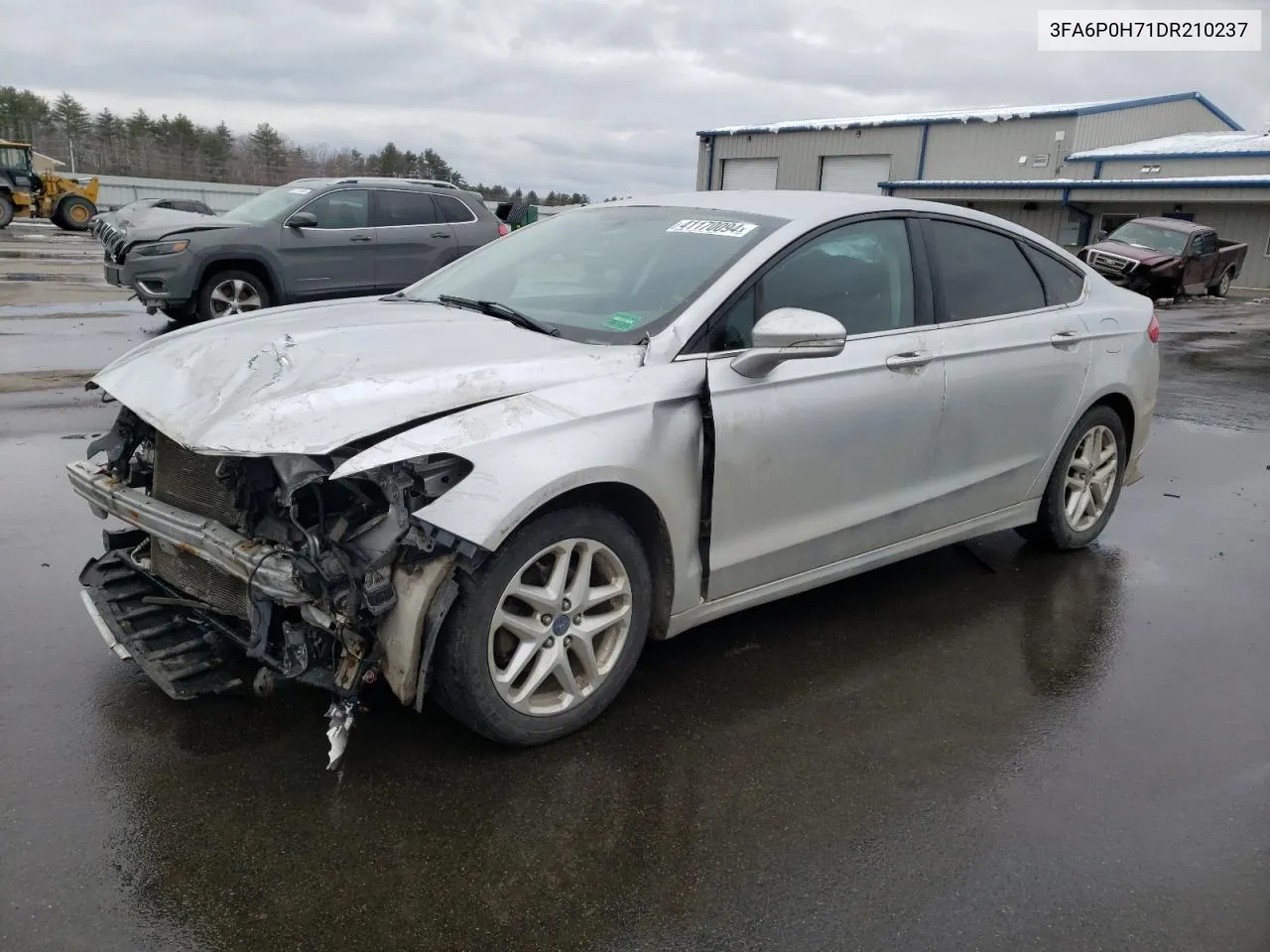 2013 Ford Fusion Se VIN: 3FA6P0H71DR210237 Lot: 41170094