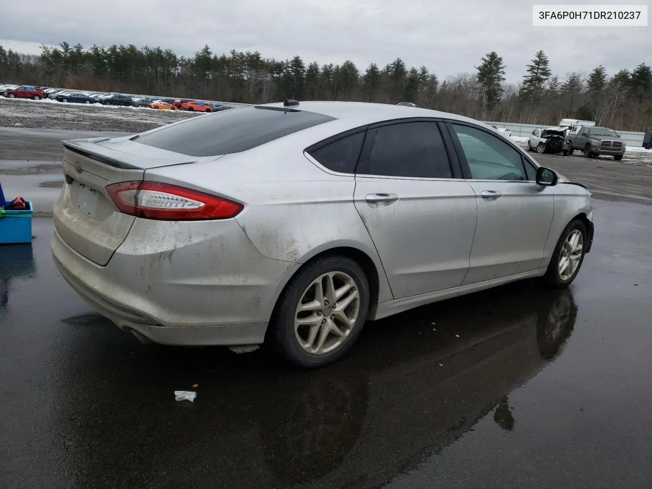 2013 Ford Fusion Se VIN: 3FA6P0H71DR210237 Lot: 41170094