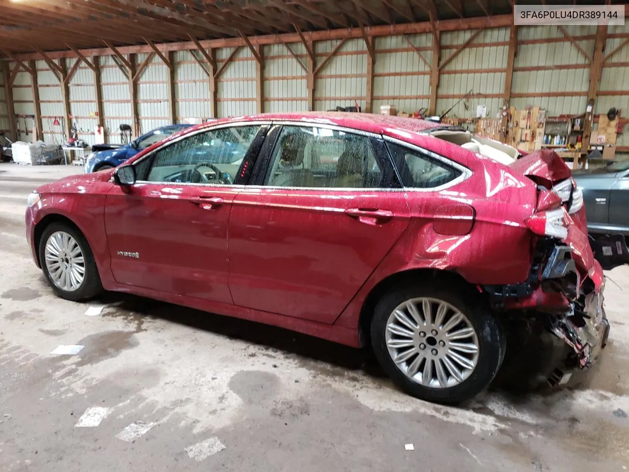 2013 Ford Fusion Se Hybrid VIN: 3FA6P0LU4DR389144 Lot: 51043854