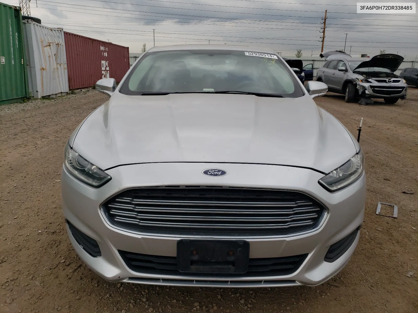 2013 Ford Fusion Se VIN: 3FA6P0H72DR338485 Lot: 52938514