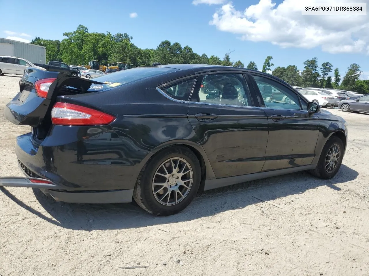 2013 Ford Fusion S VIN: 3FA6P0G71DR368384 Lot: 59894274