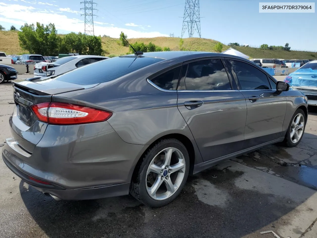 2013 Ford Fusion Se VIN: 3FA6P0H77DR379064 Lot: 60951224