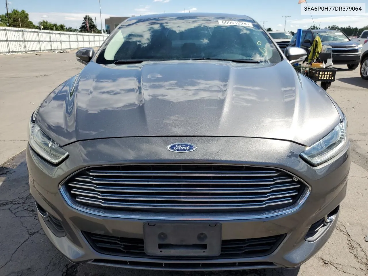 2013 Ford Fusion Se VIN: 3FA6P0H77DR379064 Lot: 60951224