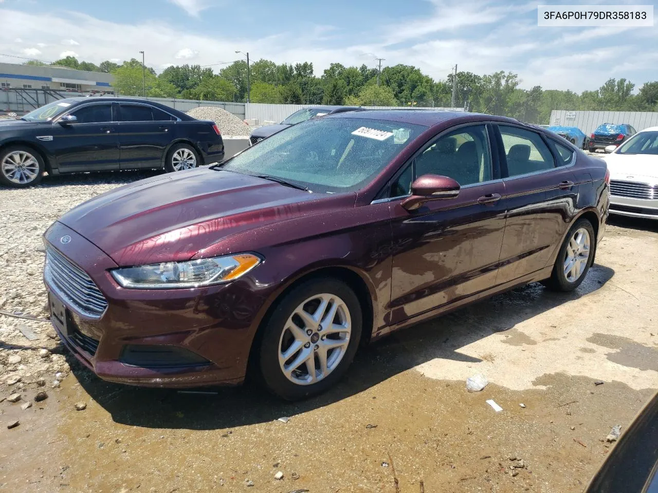 2013 Ford Fusion Se VIN: 3FA6P0H79DR358183 Lot: 60977724