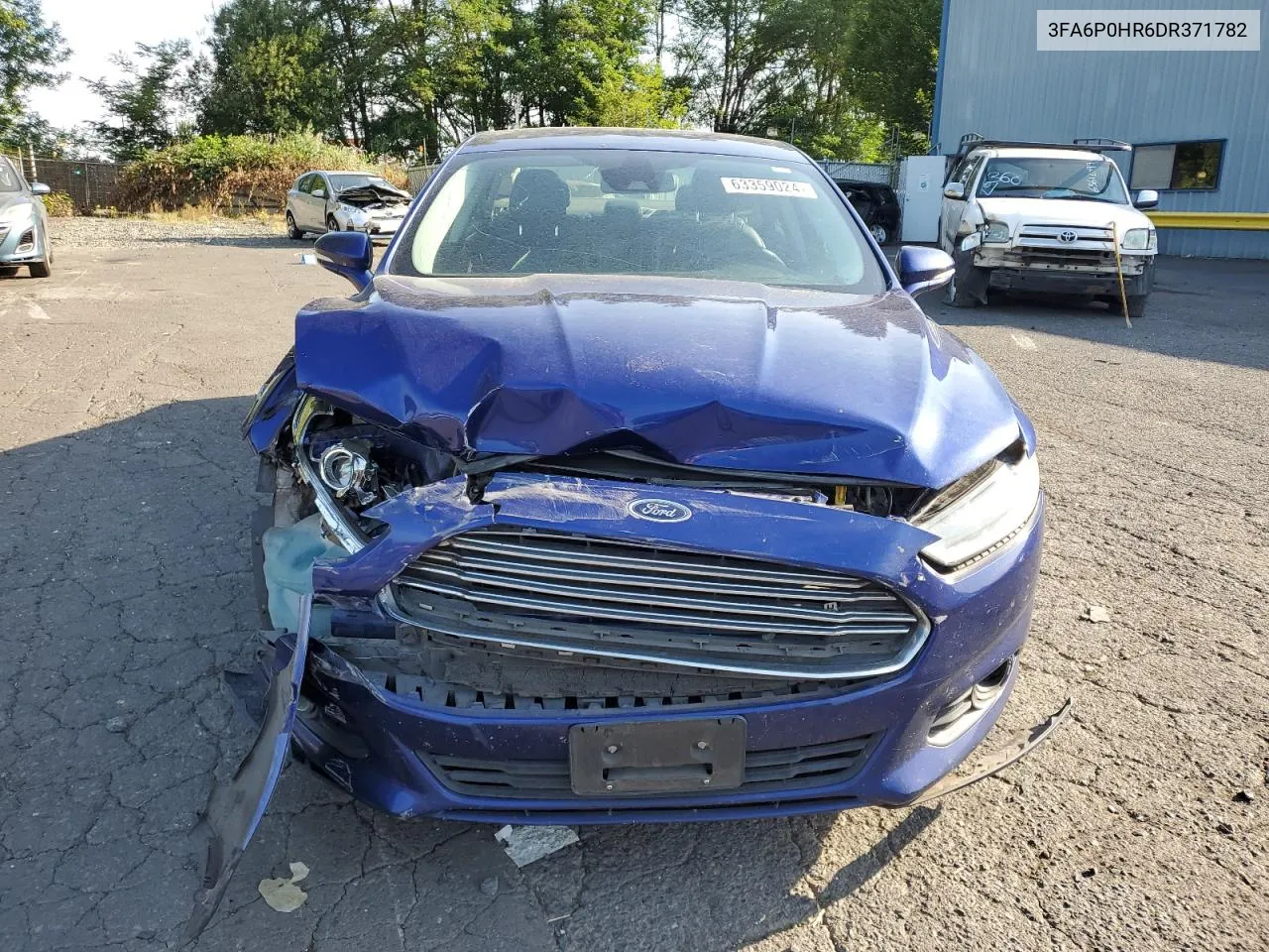 3FA6P0HR6DR371782 2013 Ford Fusion Se