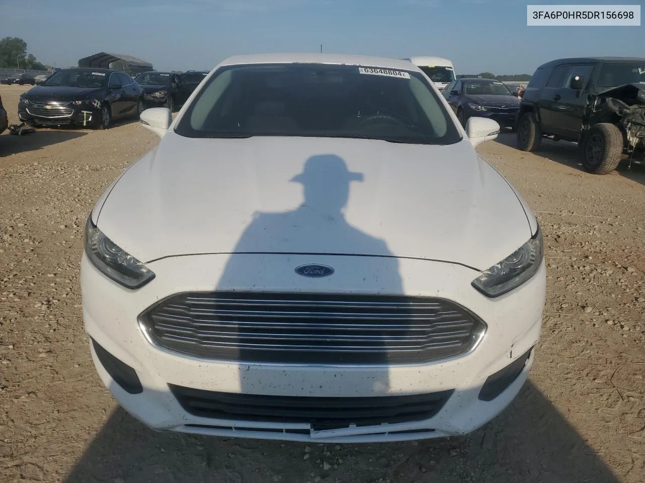 2013 Ford Fusion Se VIN: 3FA6P0HR5DR156698 Lot: 63648804