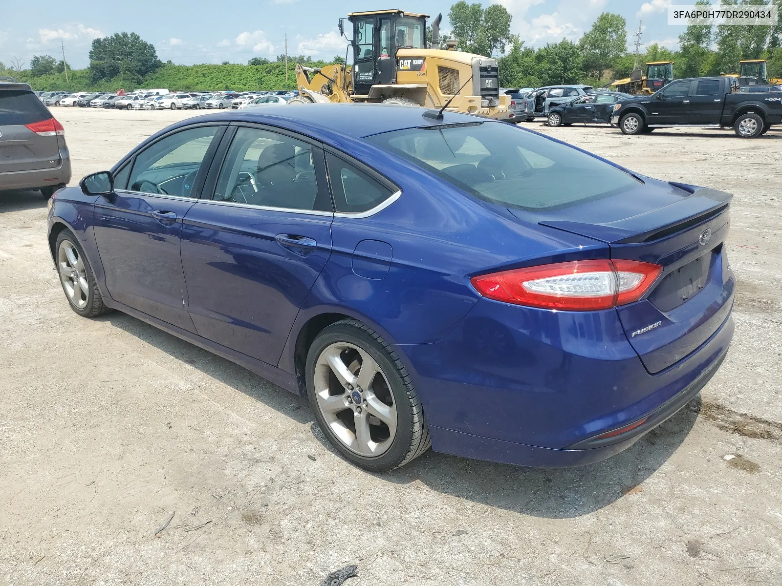 2013 Ford Fusion Se VIN: 3FA6P0H77DR290434 Lot: 63671164