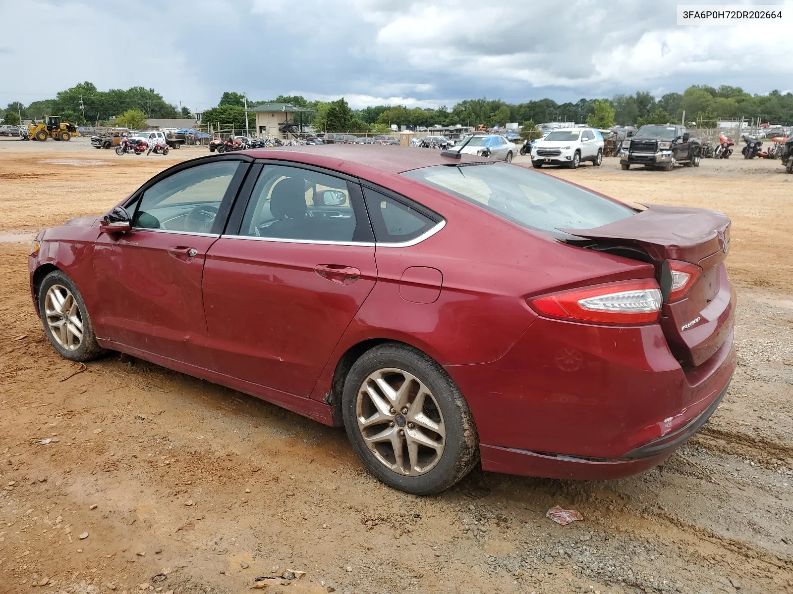 3FA6P0H72DR202664 2013 Ford Fusion Se