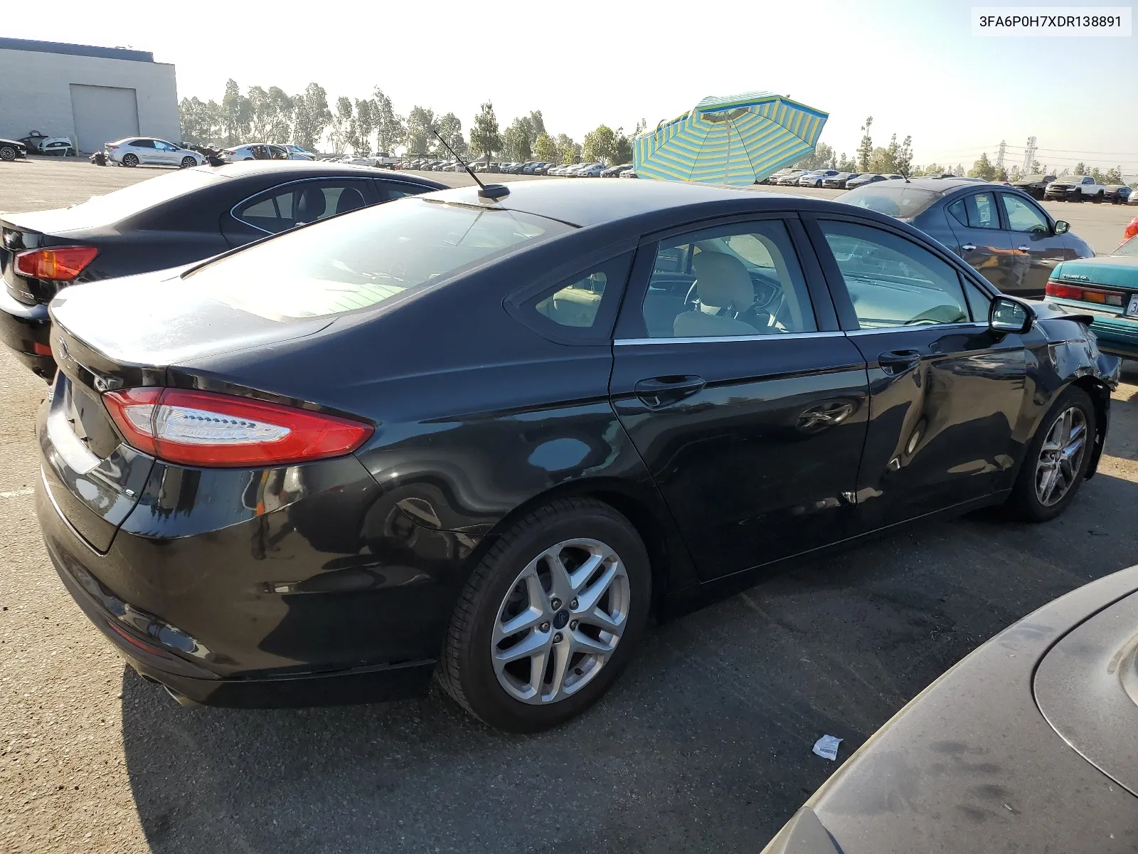 3FA6P0H7XDR138891 2013 Ford Fusion Se