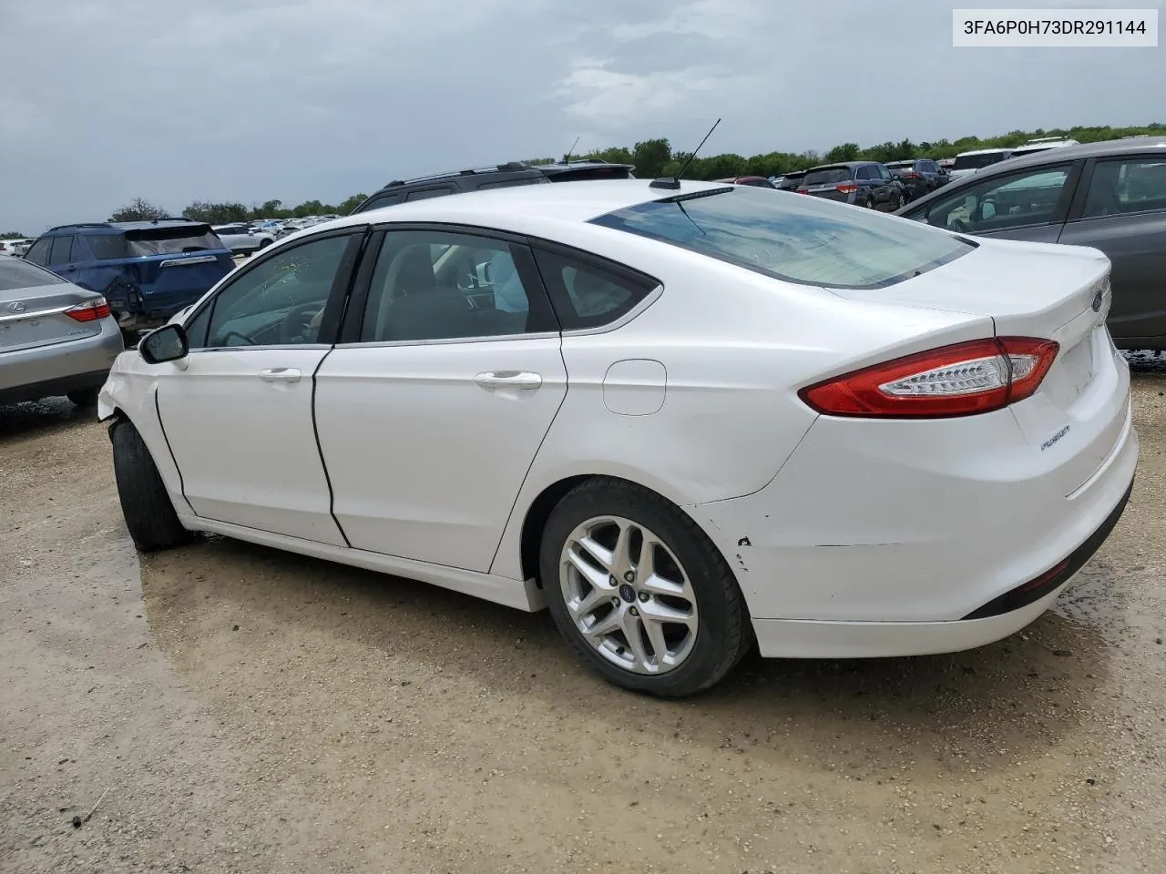 2013 Ford Fusion Se VIN: 3FA6P0H73DR291144 Lot: 64368634