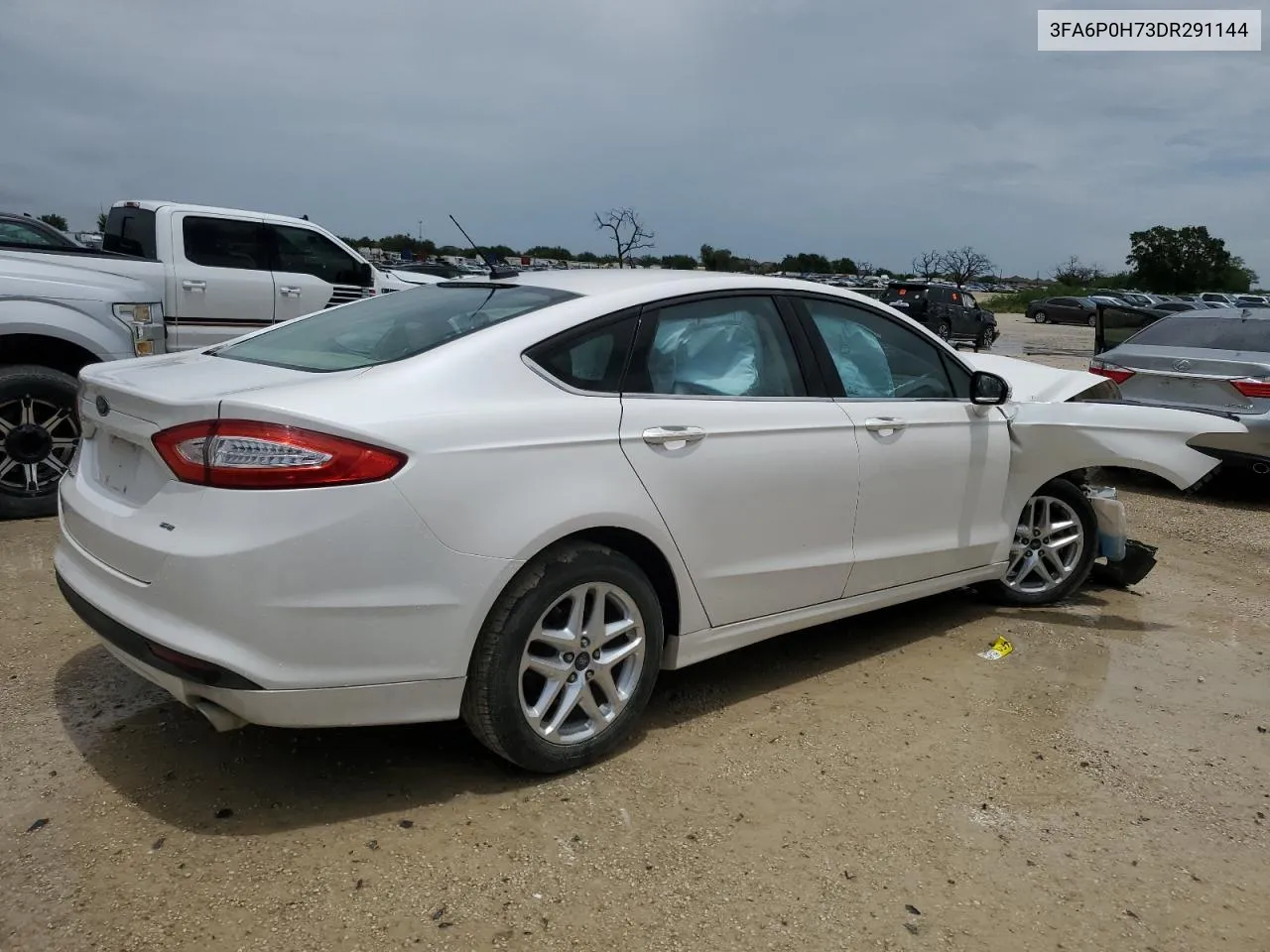 2013 Ford Fusion Se VIN: 3FA6P0H73DR291144 Lot: 64368634