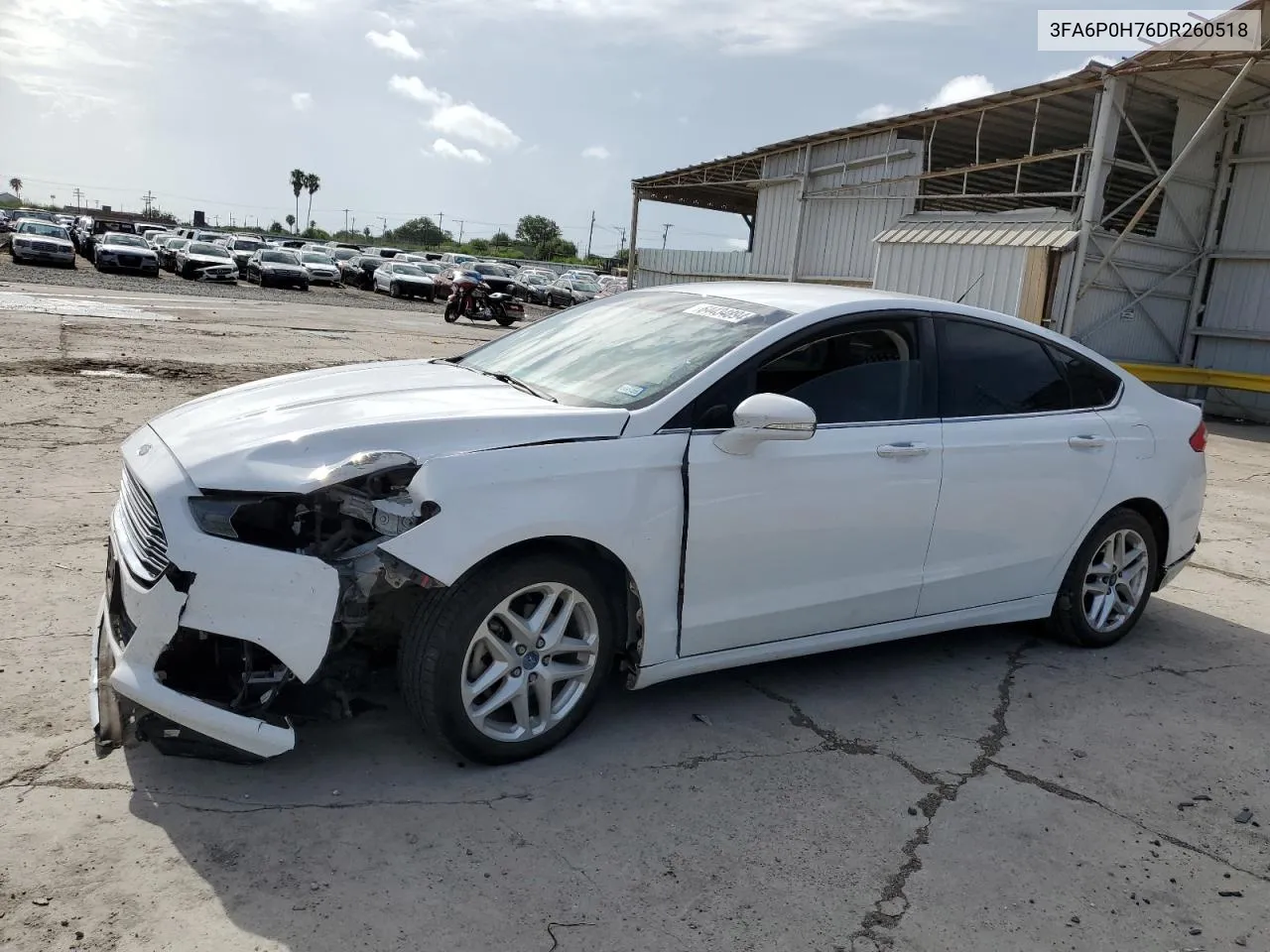 2013 Ford Fusion Se VIN: 3FA6P0H76DR260518 Lot: 64434894