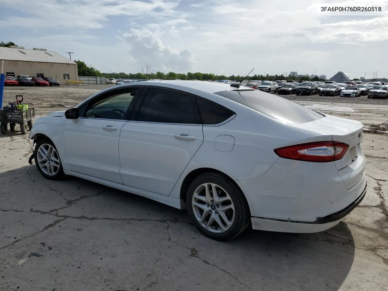 2013 Ford Fusion Se VIN: 3FA6P0H76DR260518 Lot: 64434894