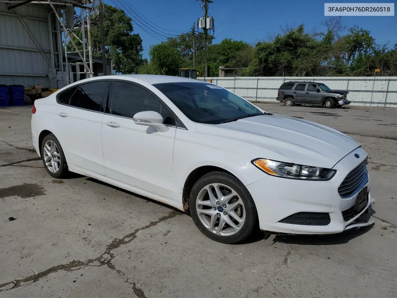 2013 Ford Fusion Se VIN: 3FA6P0H76DR260518 Lot: 64434894