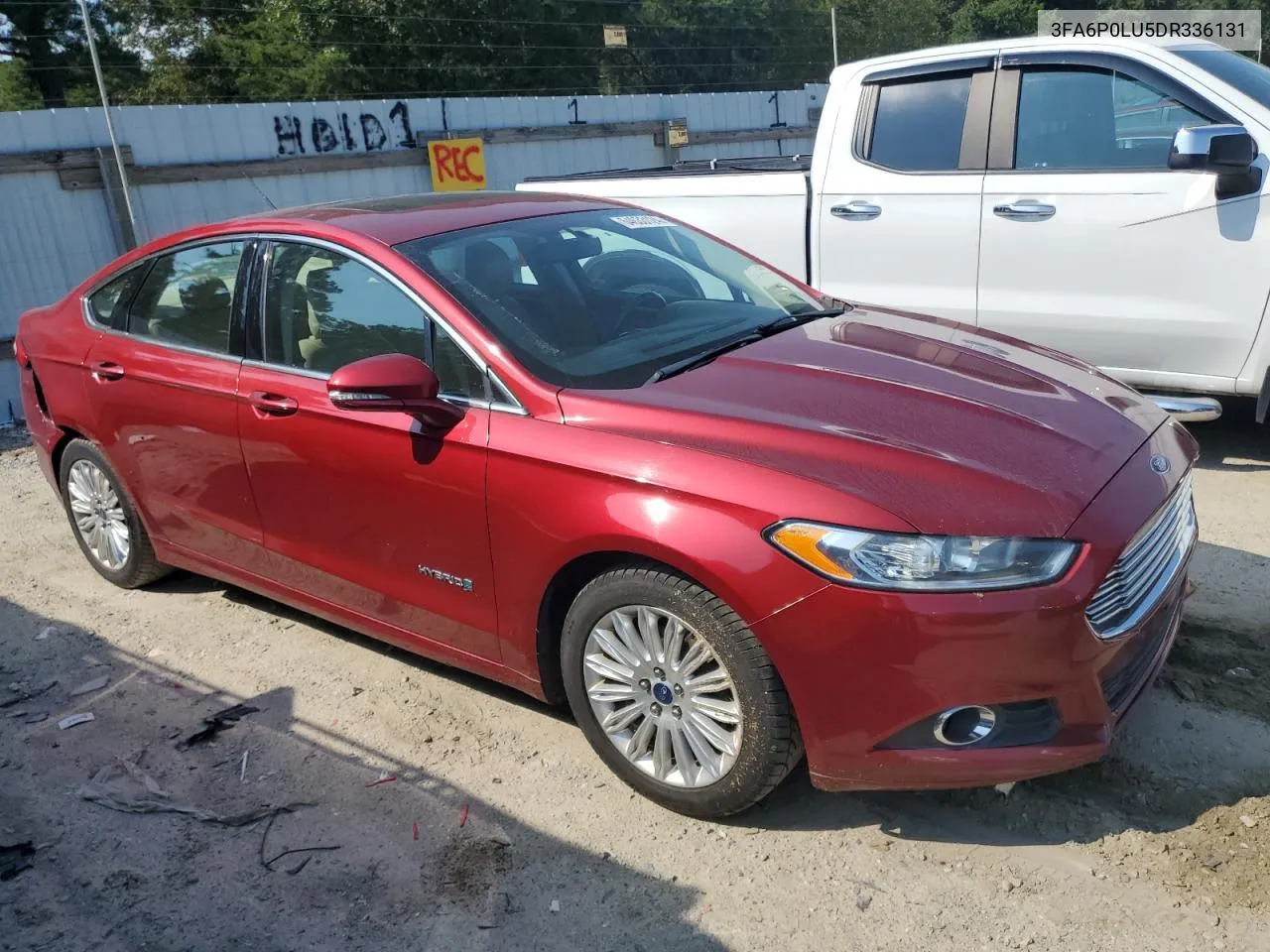 2013 Ford Fusion Se Hybrid VIN: 3FA6P0LU5DR336131 Lot: 64633124