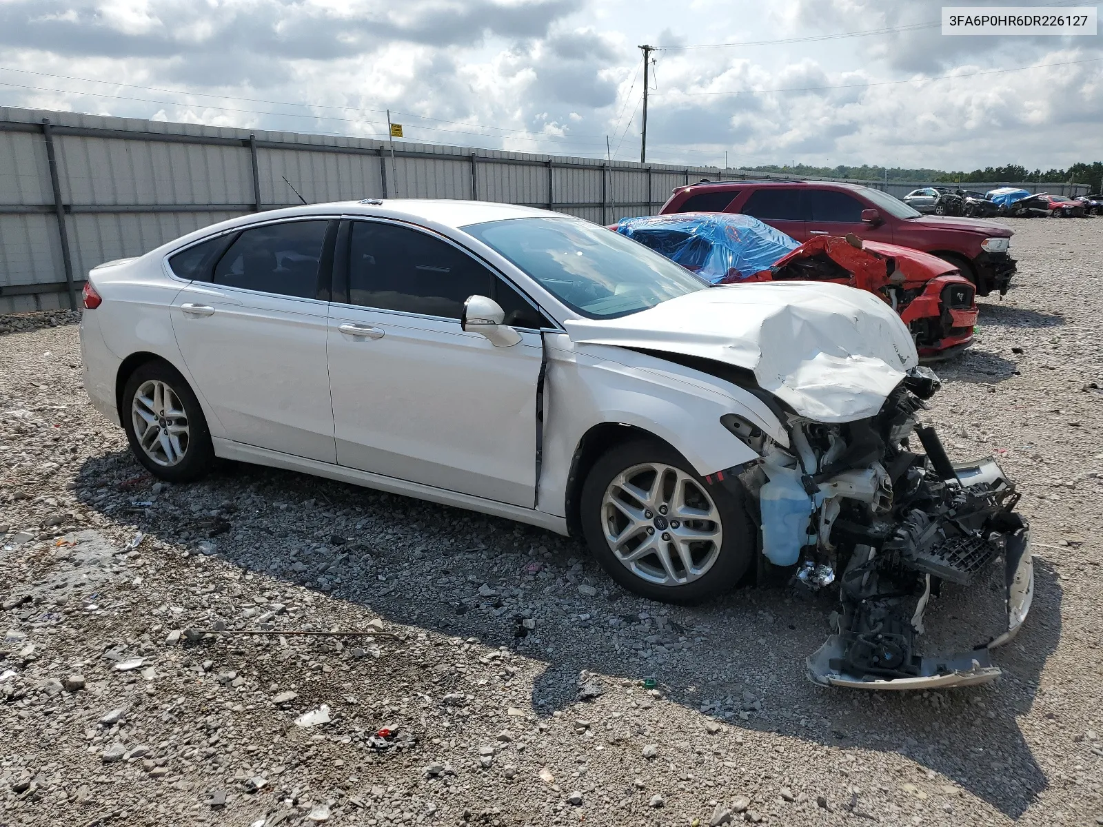 2013 Ford Fusion Se VIN: 3FA6P0HR6DR226127 Lot: 65065614