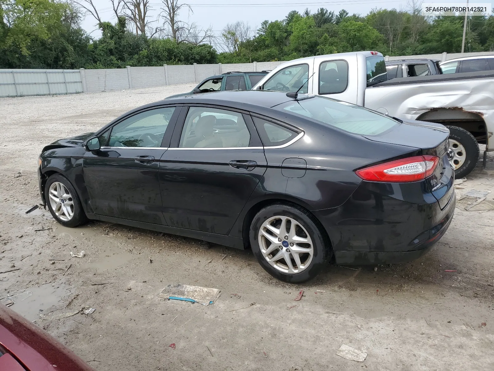 2013 Ford Fusion Se VIN: 3FA6P0H78DR142521 Lot: 65073254