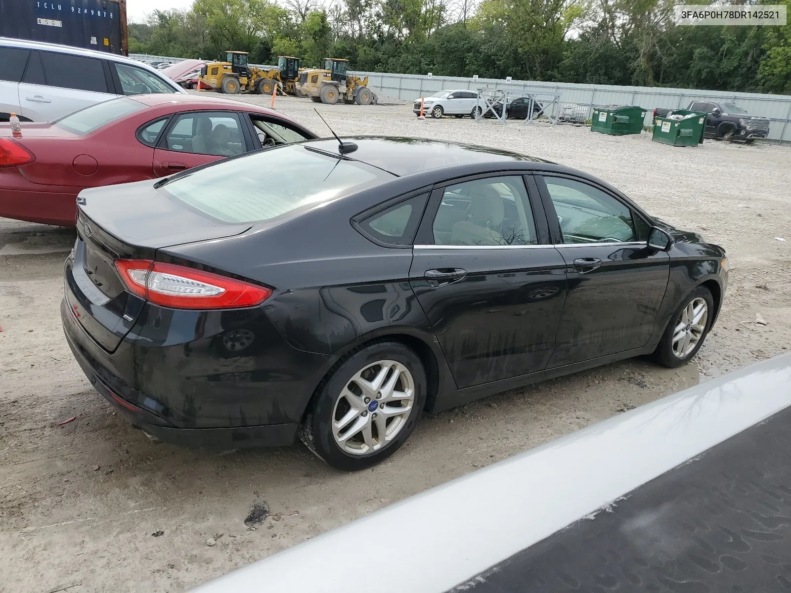 2013 Ford Fusion Se VIN: 3FA6P0H78DR142521 Lot: 65073254